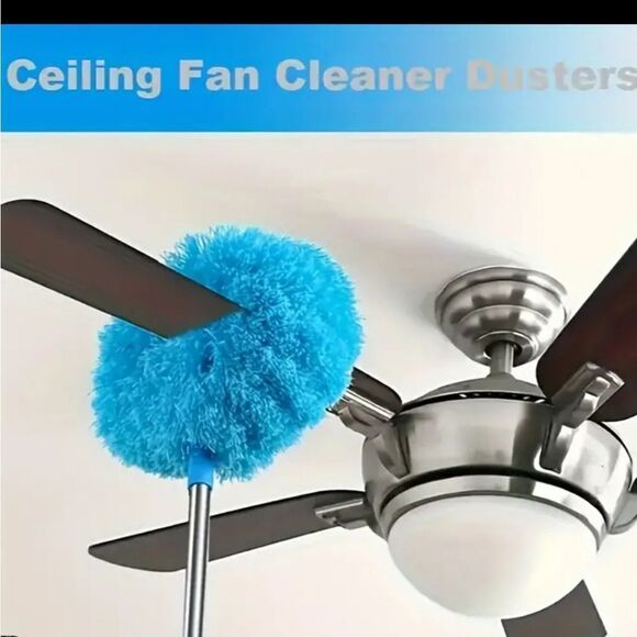 Ceiling Fan Cleaner Duster New In Package Blue - Picture 1 of 7